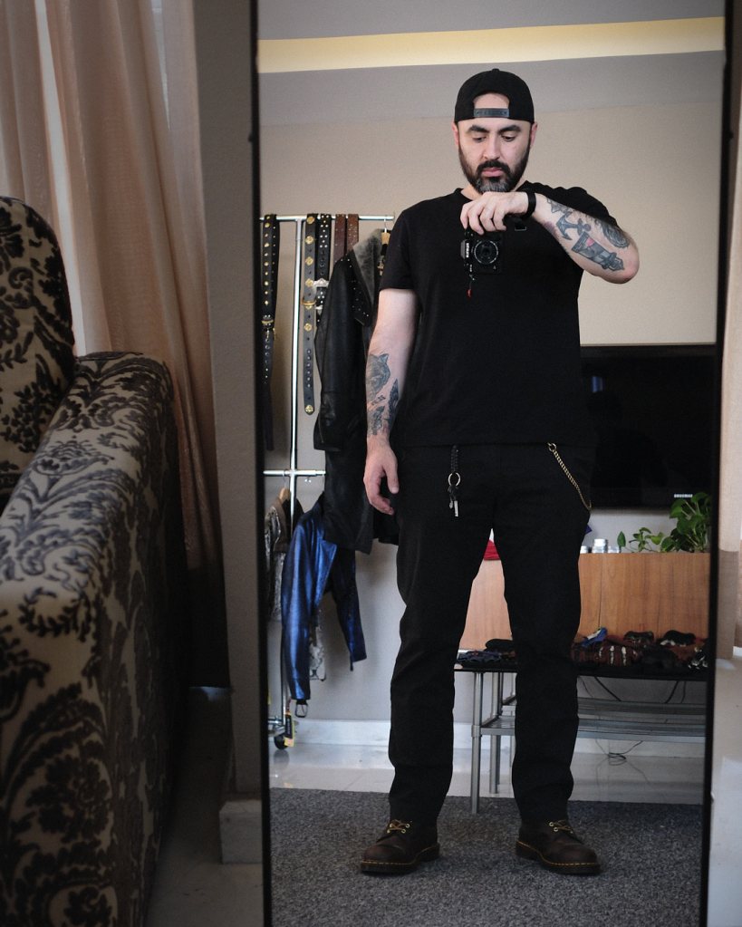 autorretrato en espejo con Fujifilm XT5